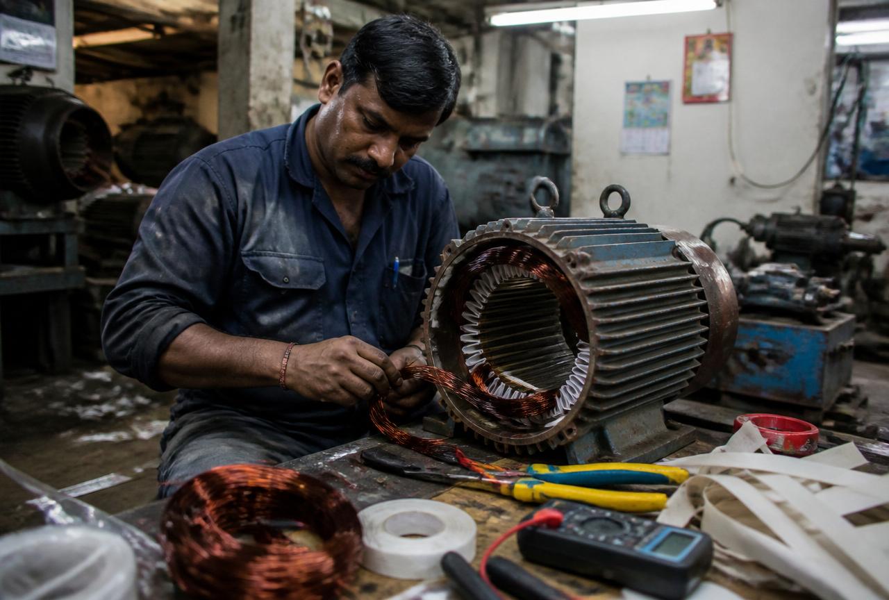 Motor repairing